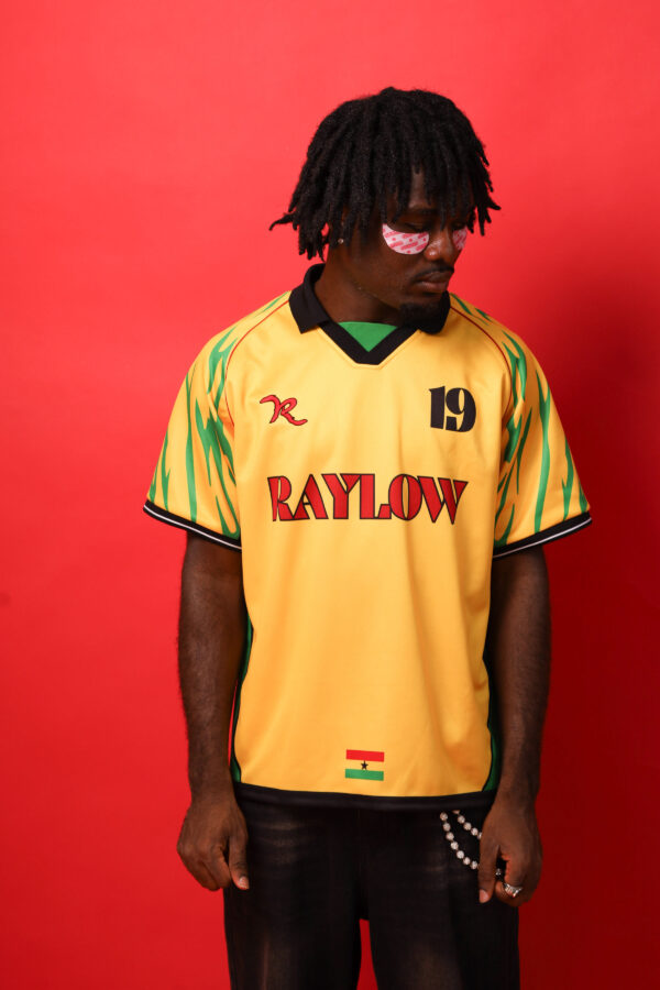 RAYLOW 1957 GHANA RETRO JERSEY