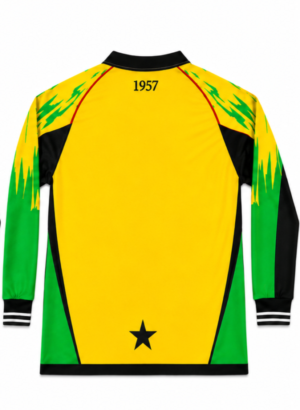 RAYLOW 1957 Ghana Retro Jersey (Long Sleeve Edition)